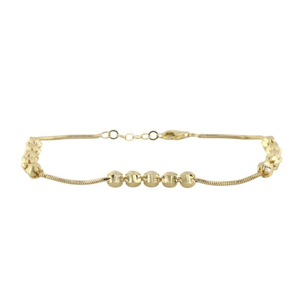 14 K Gold Design Bracelet