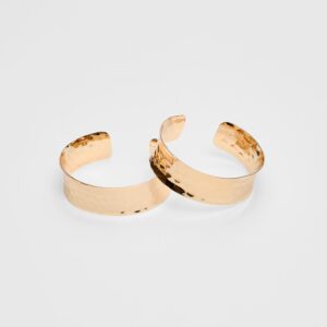 2-Piece Textured Bracelet Set