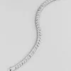Mary 18 Karat White Gold Plated Silver Bracelet