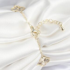 VIP Brass Clover Model Gold Color Women’s Bracelet
