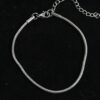 316L Stainless Steel Silver Color Snake Chain Men’s Bracelet