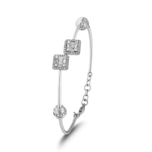 18K 0.820 ct Diamond Bangle