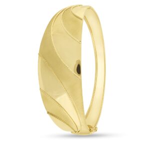 14K 0.200 ct Gold Bangle