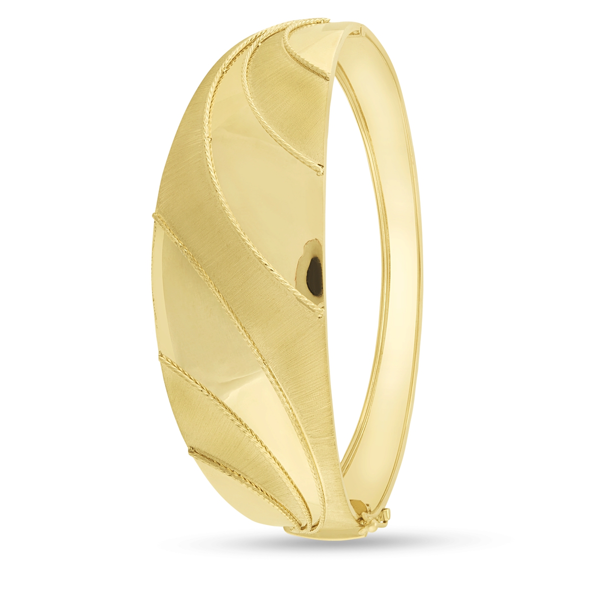 14K 0.200 ct Gold Bangle